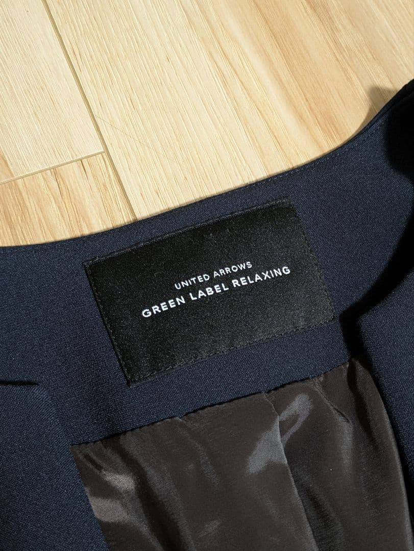 グリーンレーベル パンツスーツ ネイビー