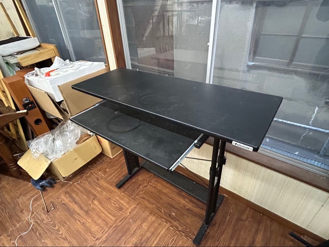 バウヒュッテ　昇降テーブル　幅120 スタンディングデスク