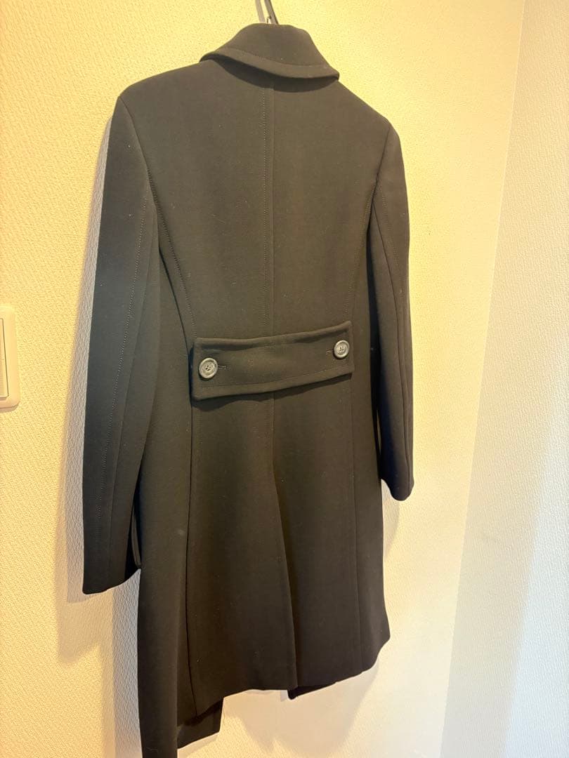 PRADA ブラック チェスターコート