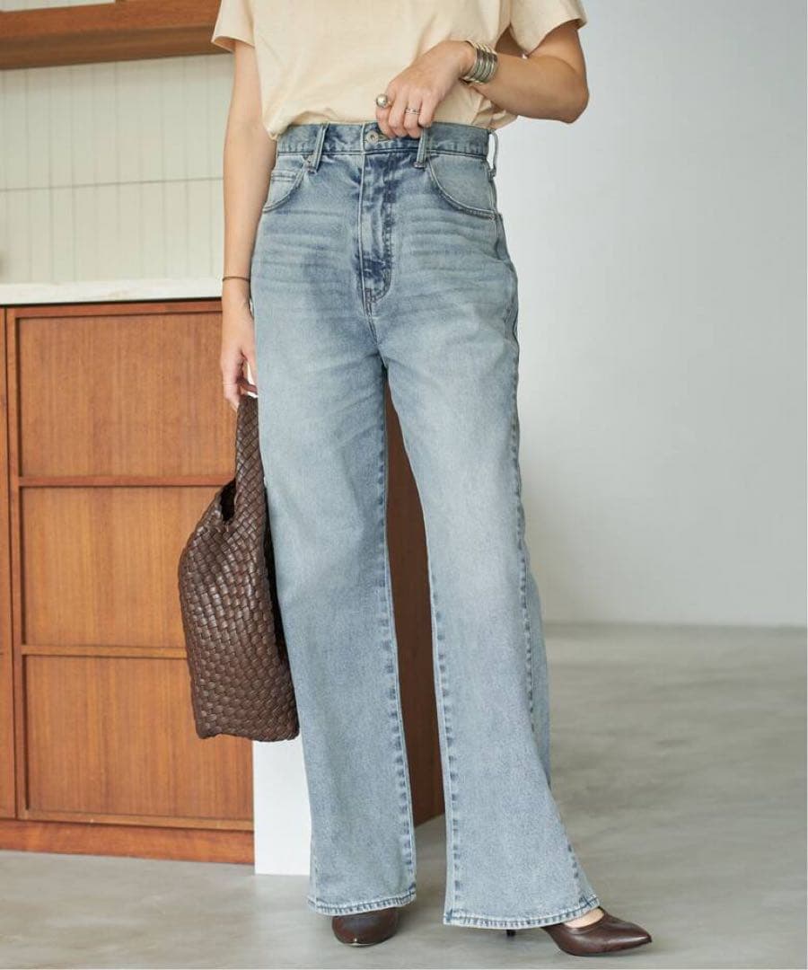 新品タグ付き　プラージュ　Plage pannel デニム 38