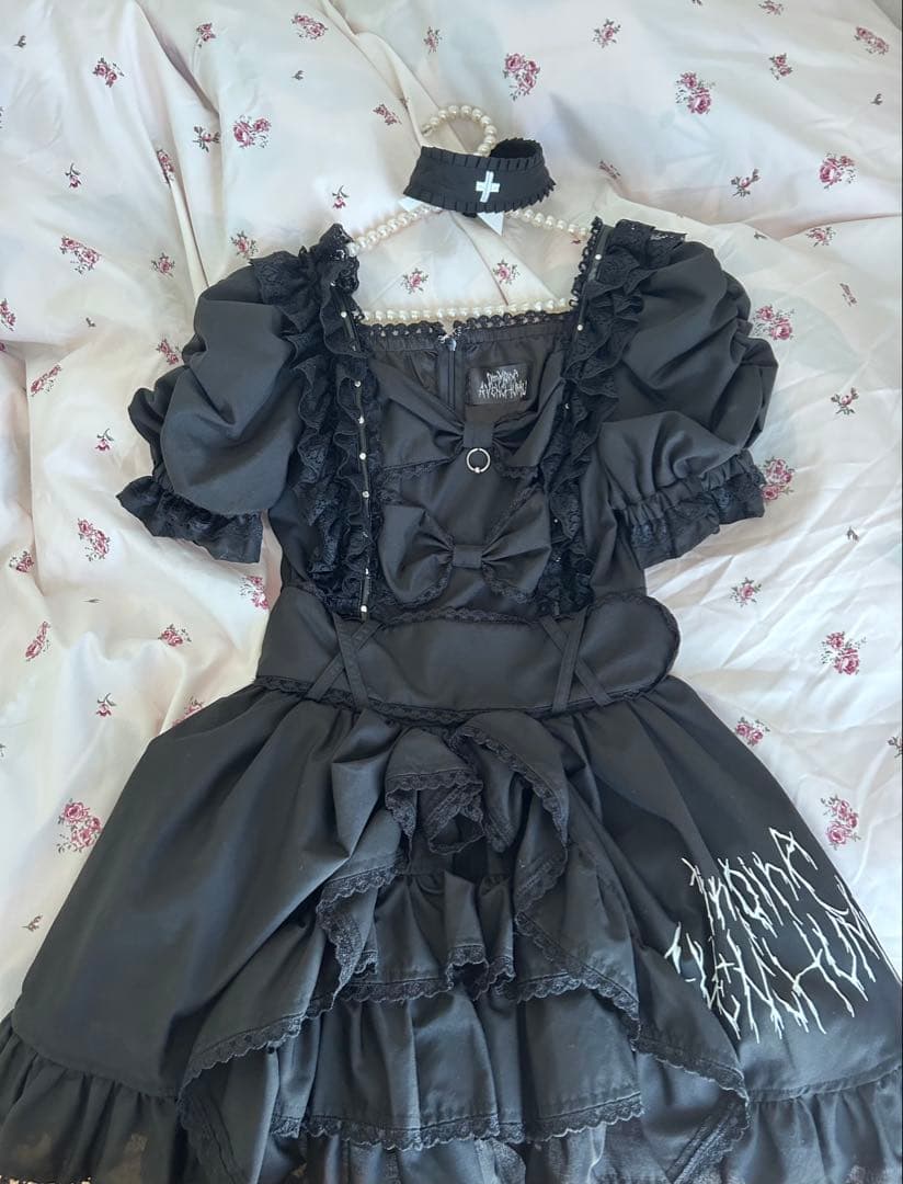 DimmMoire AVENCHUMU ワンピース 黒 S ディムモアール