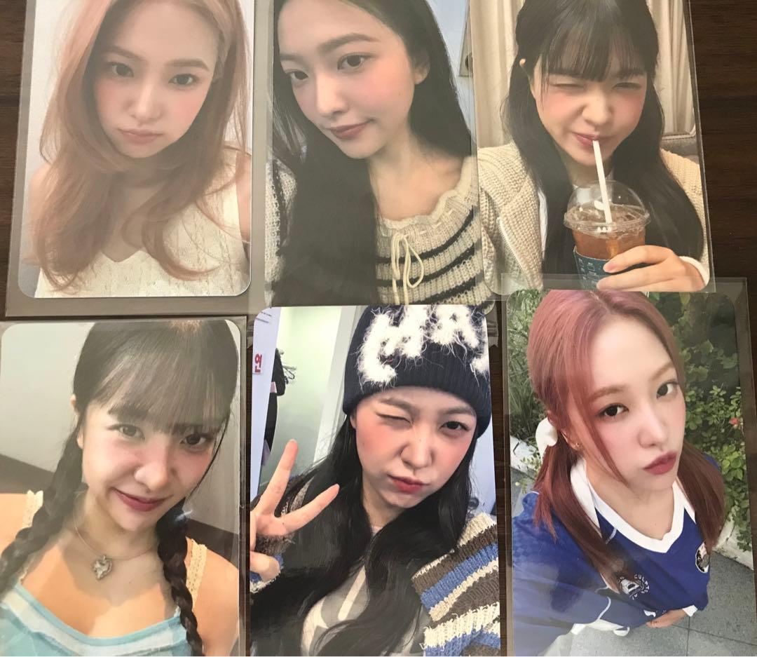 red velvet イェリ　トレカ