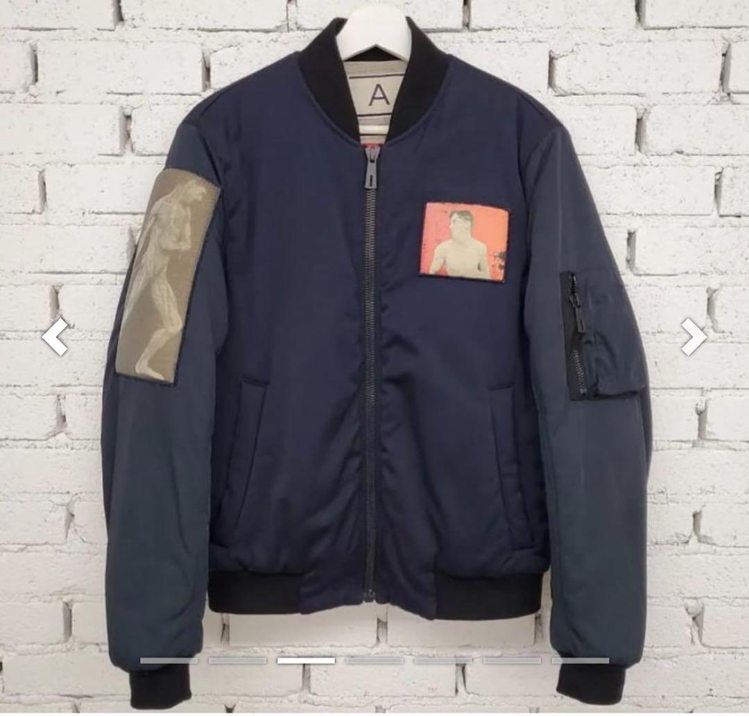 【超希少】ANDREA POMILIO MA-1ジャケット44size【激レア】