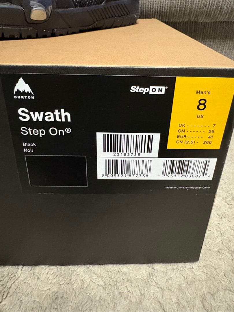 スノーボード Burton Swath Step On 26.0cm