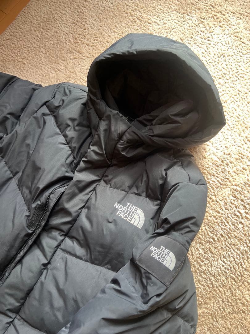 THE NORTH FACE ブラック ダウンジャケット ロング丈