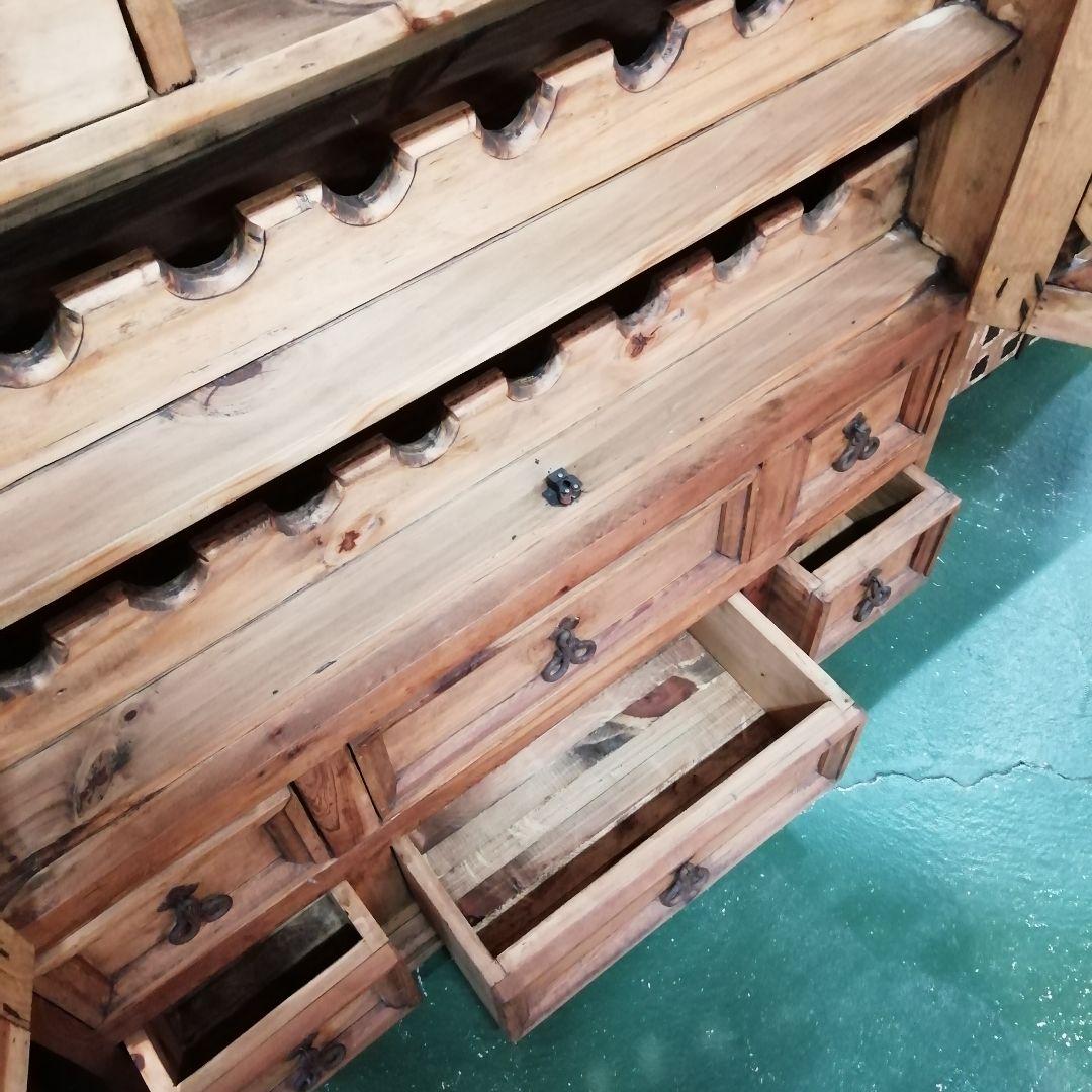 USA 古材　ワインラック　収納棚