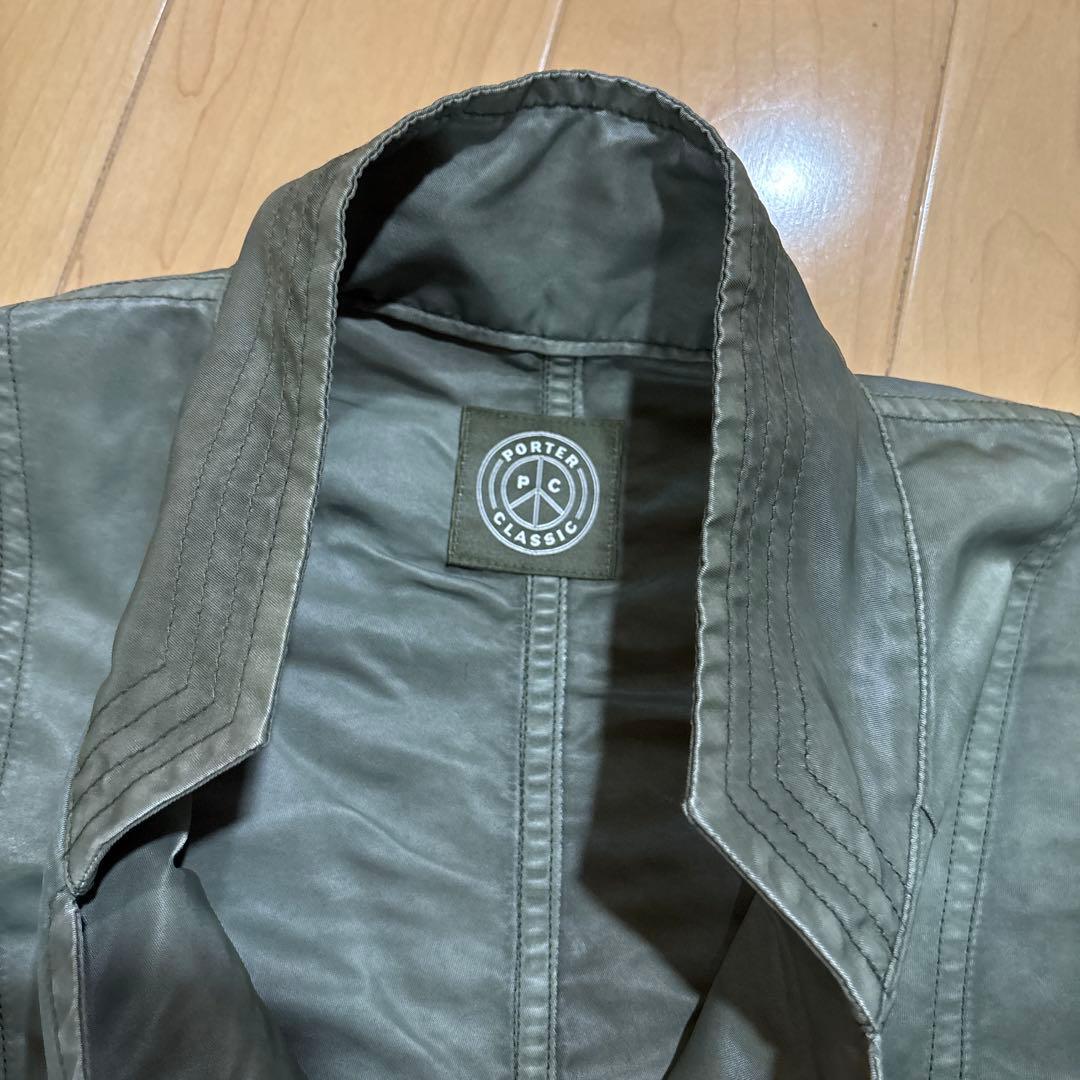 ジャケット・アウター SUPER NYLON MASH COAT - OLIVE