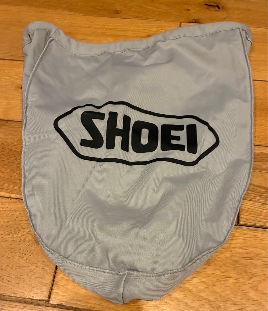 SHOEI Glamster バサルトグレー　Mサイズ　社外スモークシールド付き