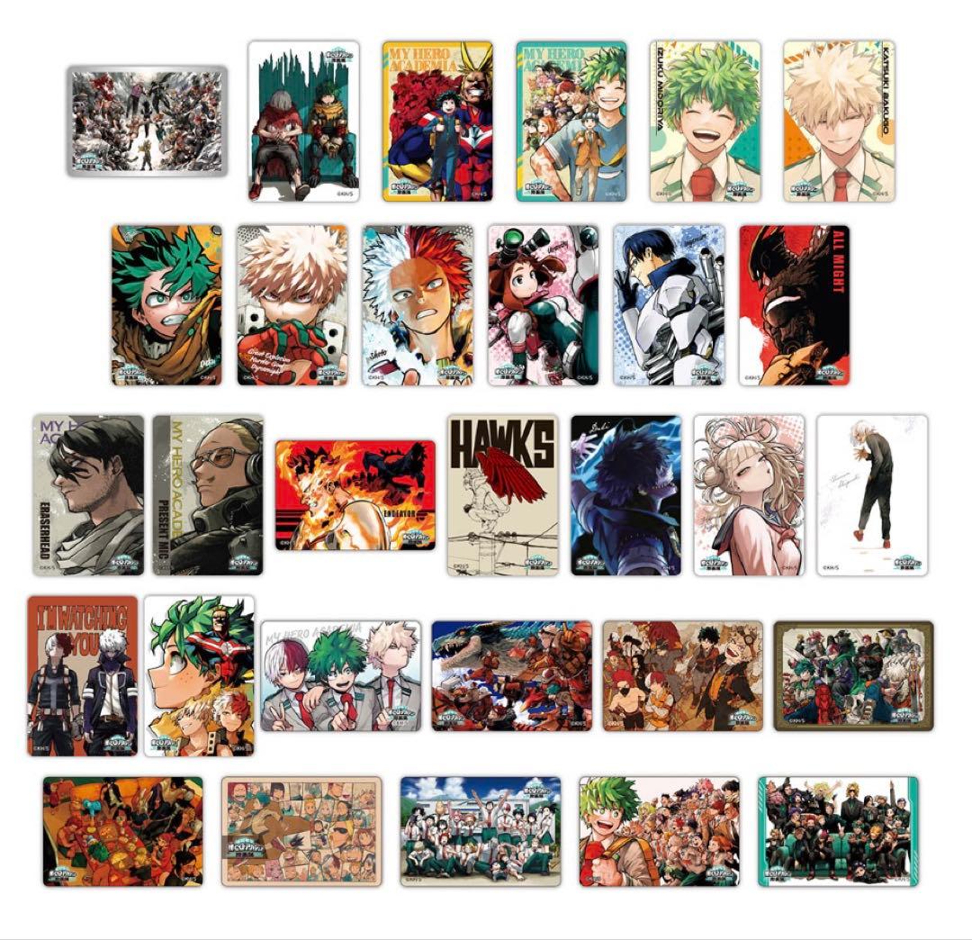 ヒロアカ原画展 マグネットステッカーコレクション　全種セット