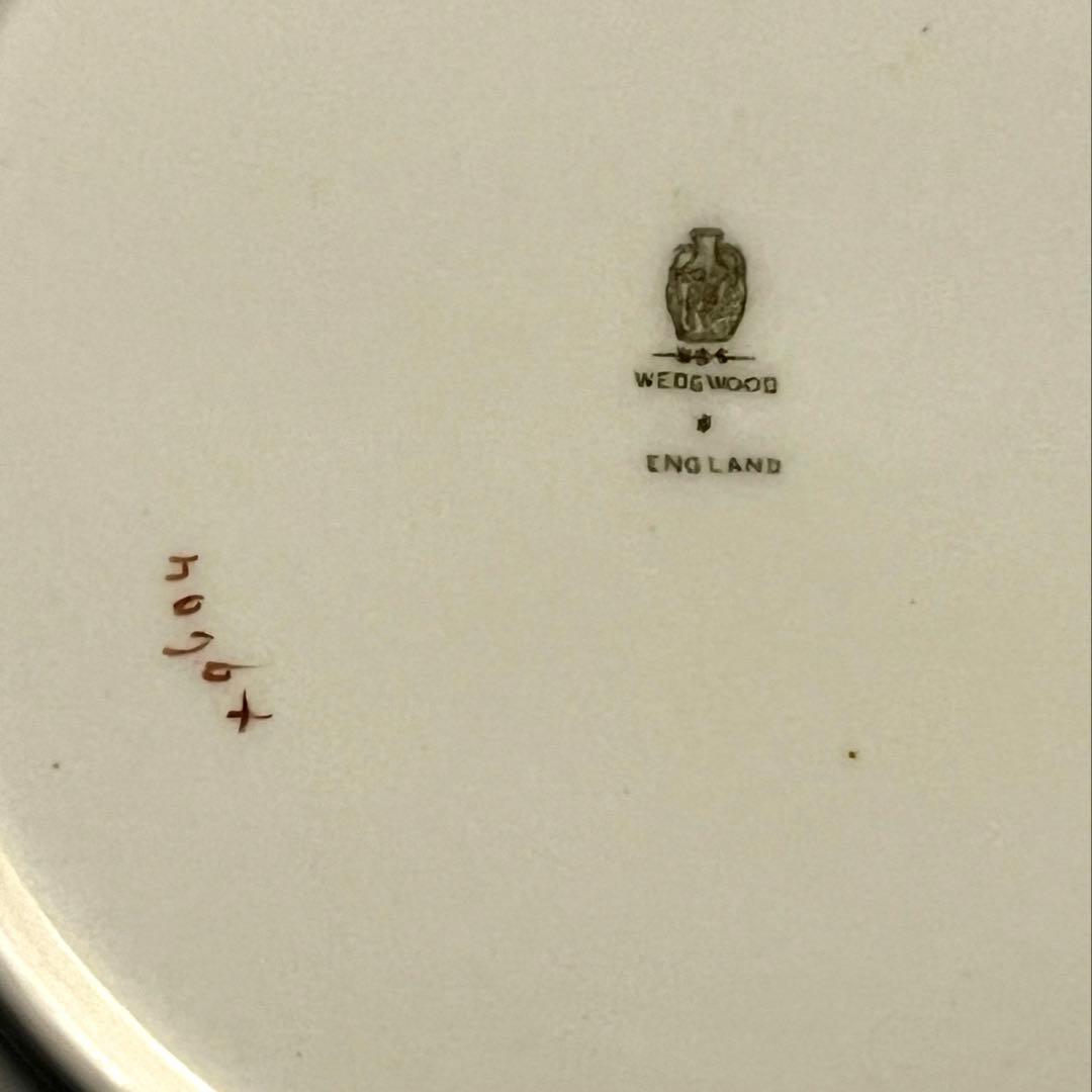  ウェッジウッド　リンブルー　ヴィンテージ　プレート