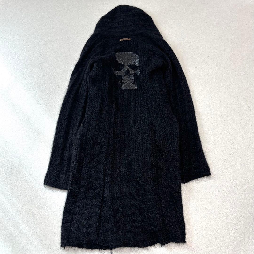 トップス if six was nine mohair cardigan skull M