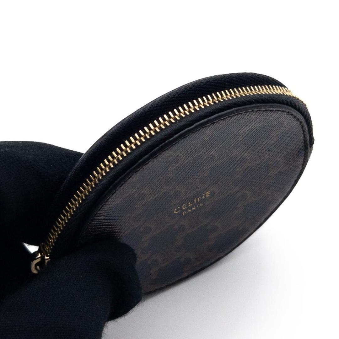 【極美品】CELINE ラウンドケース　トリオンフ　モノグラム　小銭入れ