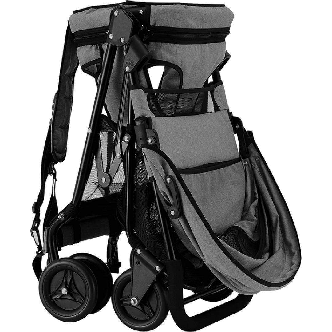おんぶっこバギー　スモークグレー