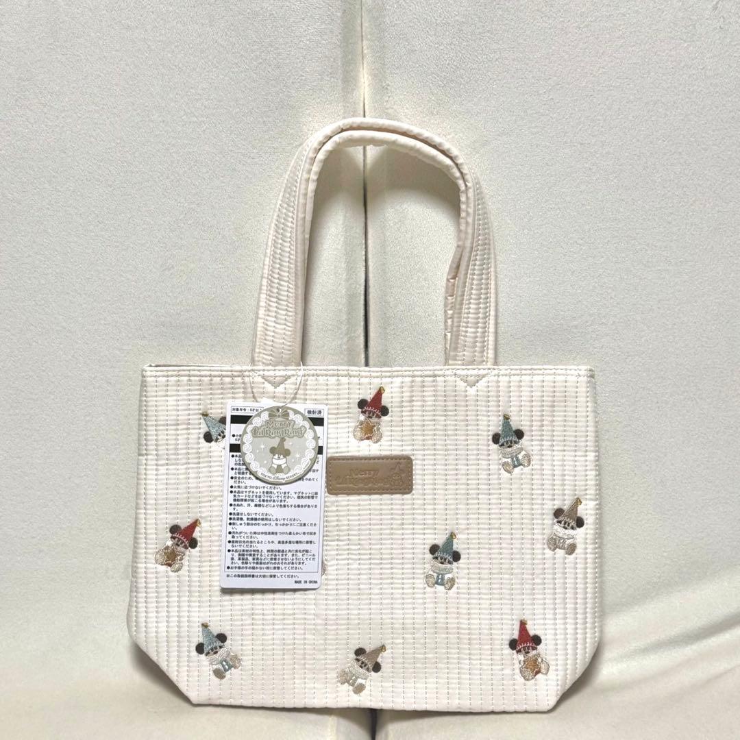 タイムセール！　クリスマス　リルリンリン　トート　ぬいぐるみチャーム