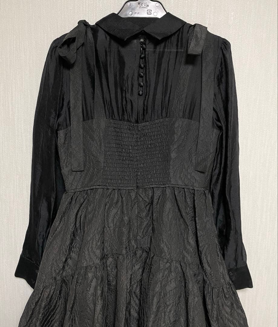 【FURFUR】シアーシャツコンビドレス