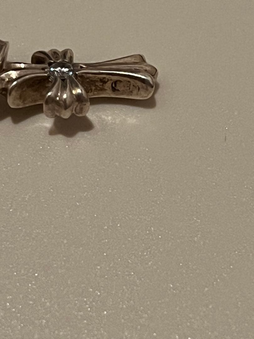 クロムハーツ ベビーファット　片面アフターダイヤ　チャーム