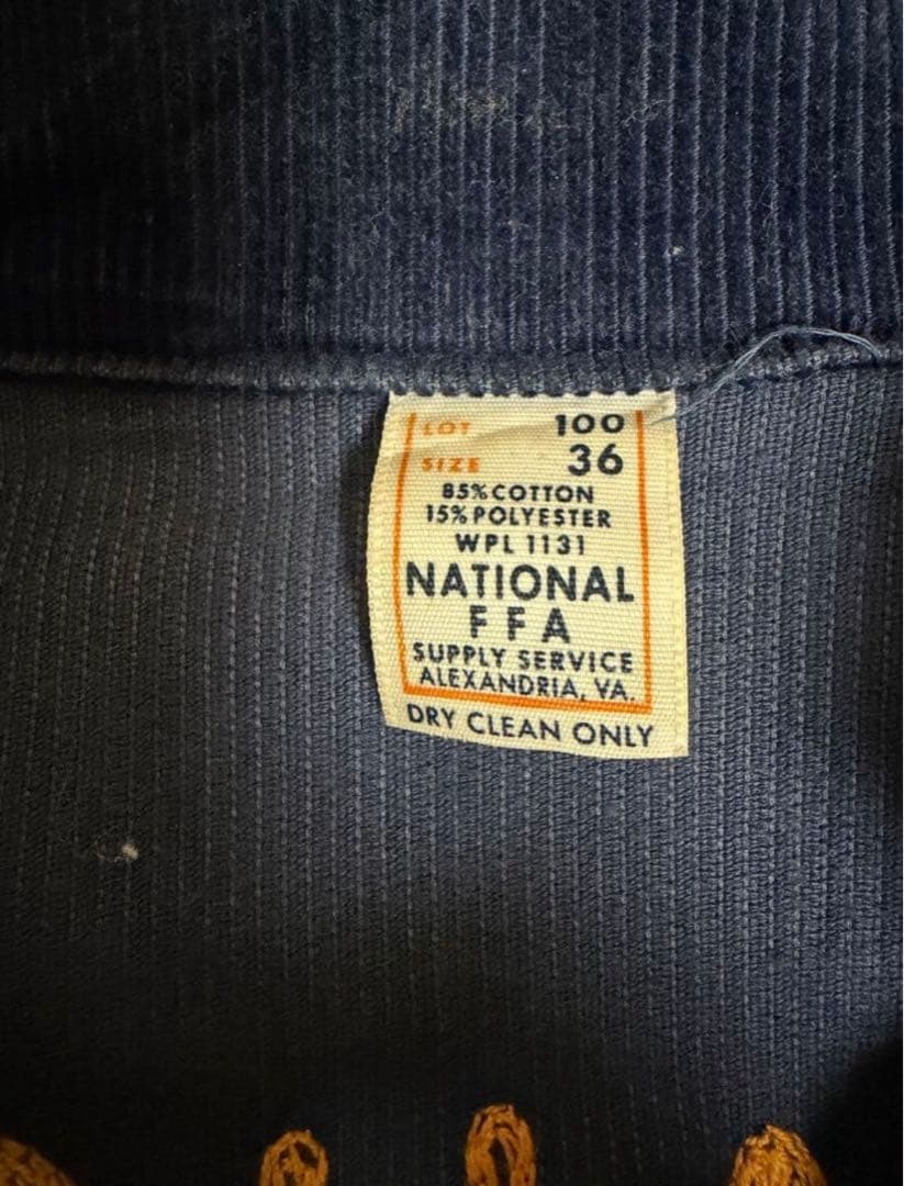 FFAジャケット 70年代後半〜80年代size36