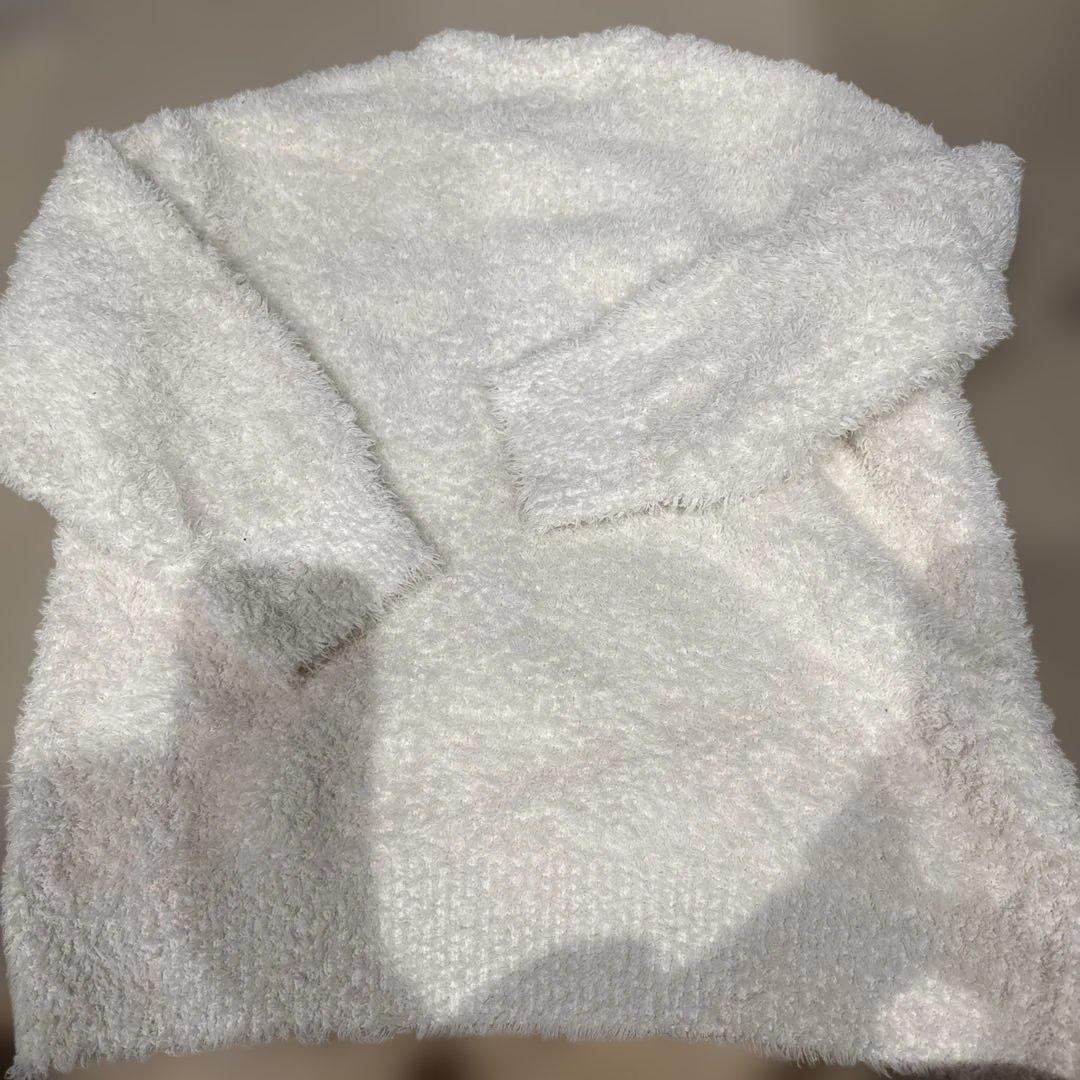 ジェラピケ　スノーベア　ホリデー　白　上下セット