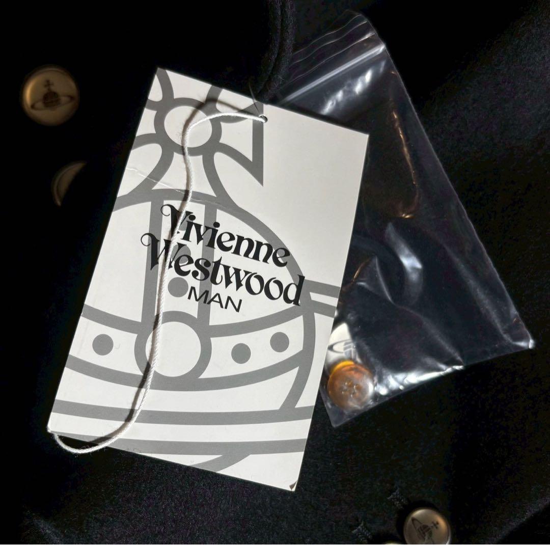 未使用 Vivienne Westwood MAN チェスターコート オーブ釦