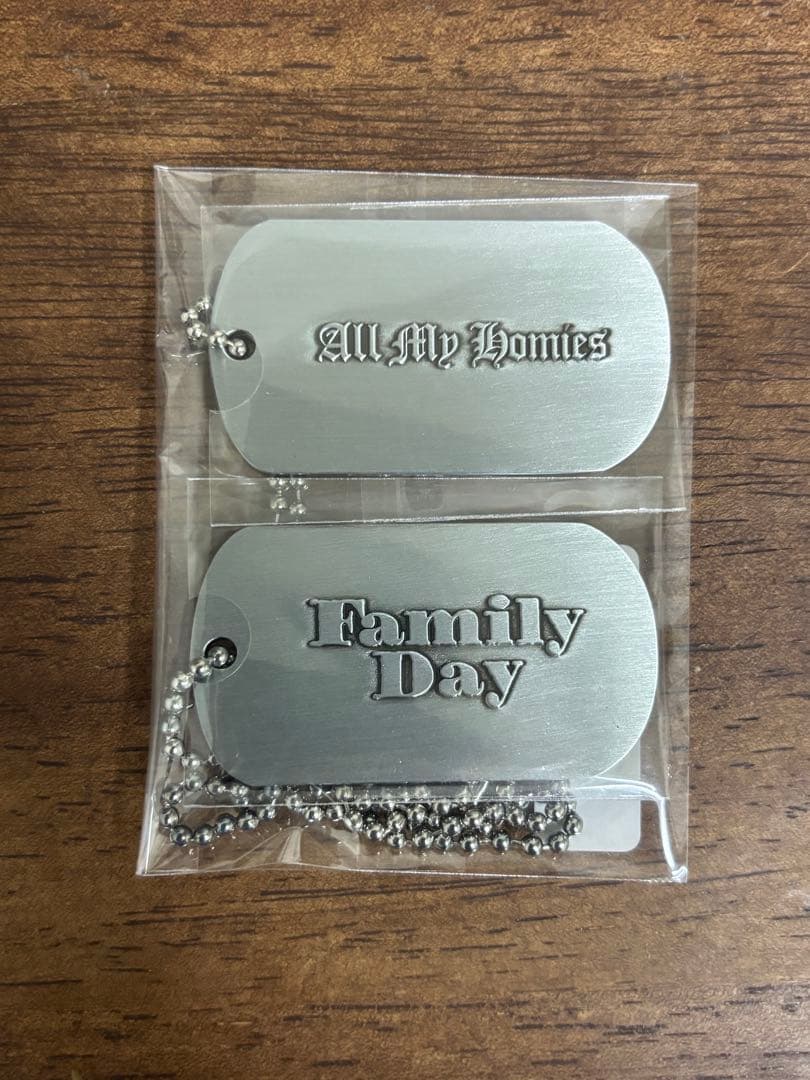 ZORN All My Homies Family Day ドッグタグ