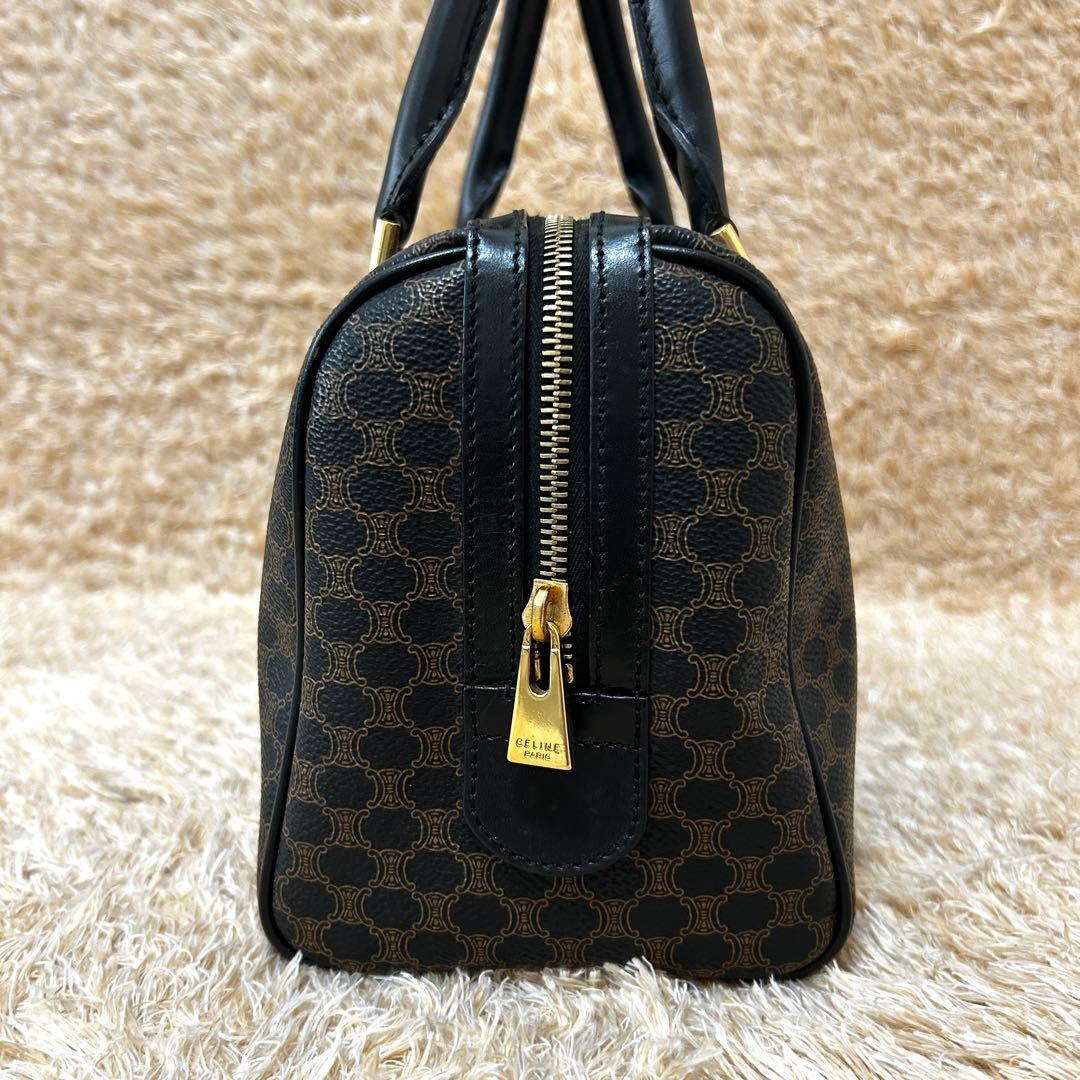 美品✨ セリーヌ マカダム トリオンフ ミニボストンバッグ