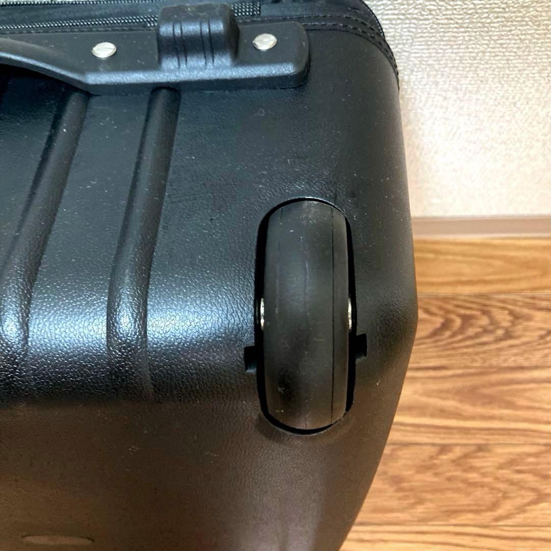 【未使用品】ダンヒル dunhill キャリーバッグ ブラック　マチ付き