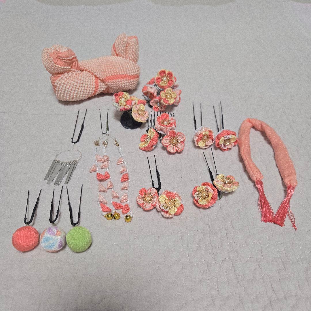 七五三 着物セット 被布　髪飾り