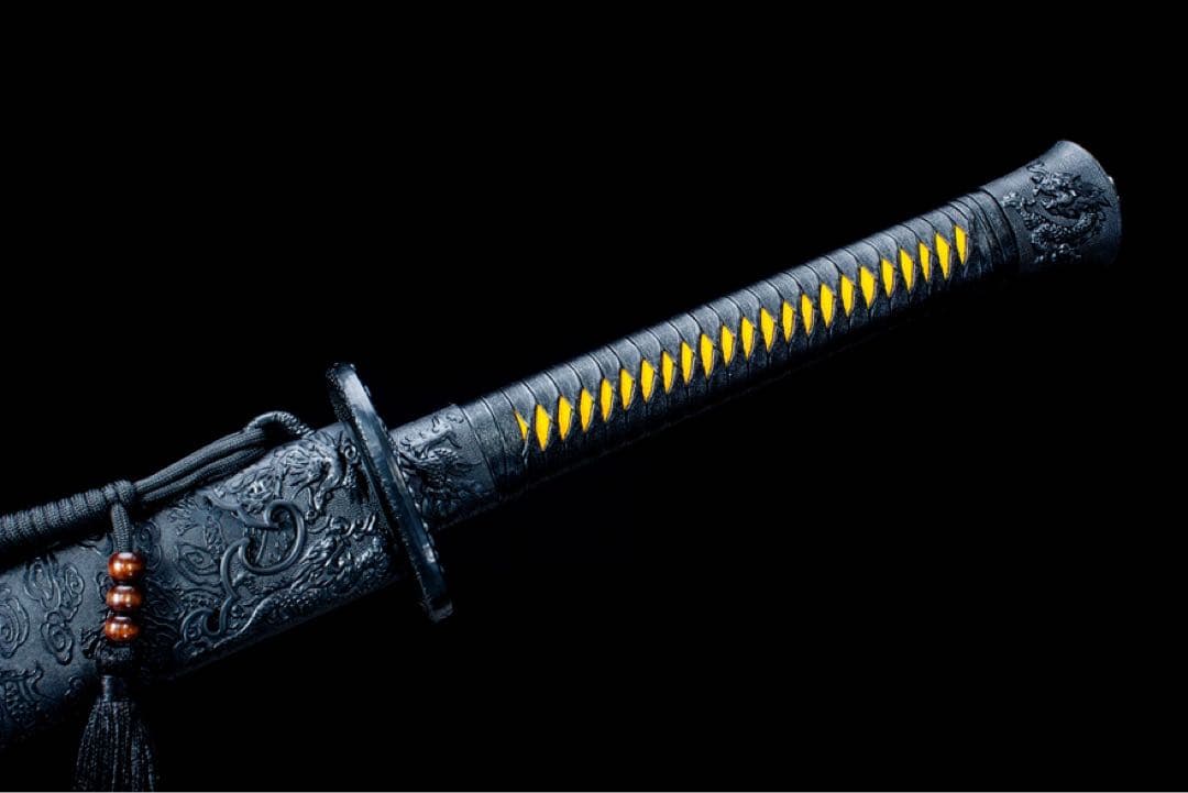 龍鳳墨龍 美術刀 模擬刀 日本刀 模造刀 鑑賞用 武具