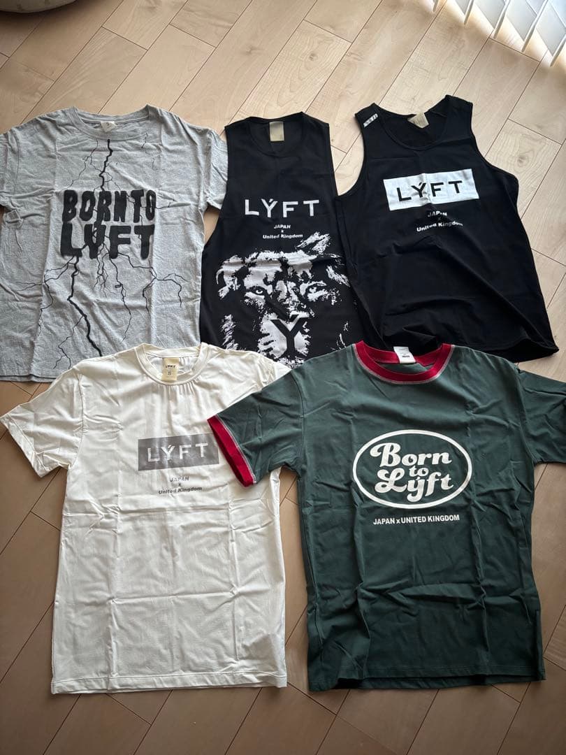 lyft タンクトップ　Tシャツ　5点セット