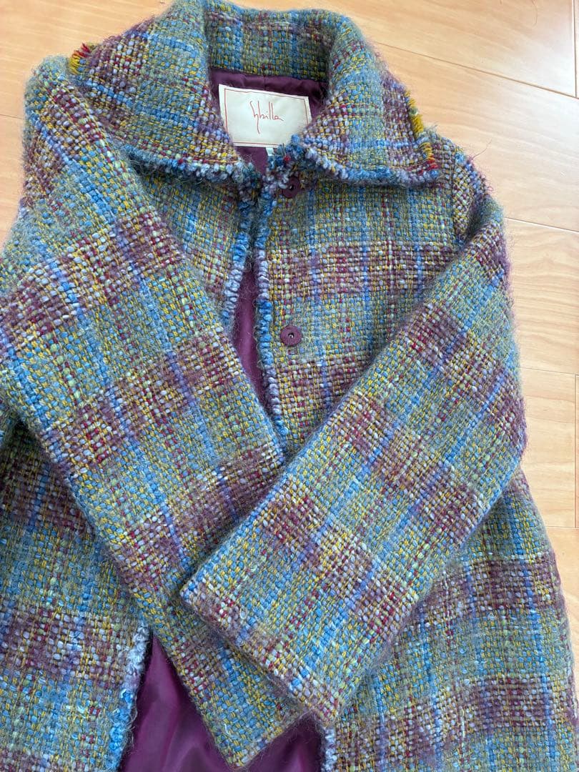 シビラ　ツイード ロングコート