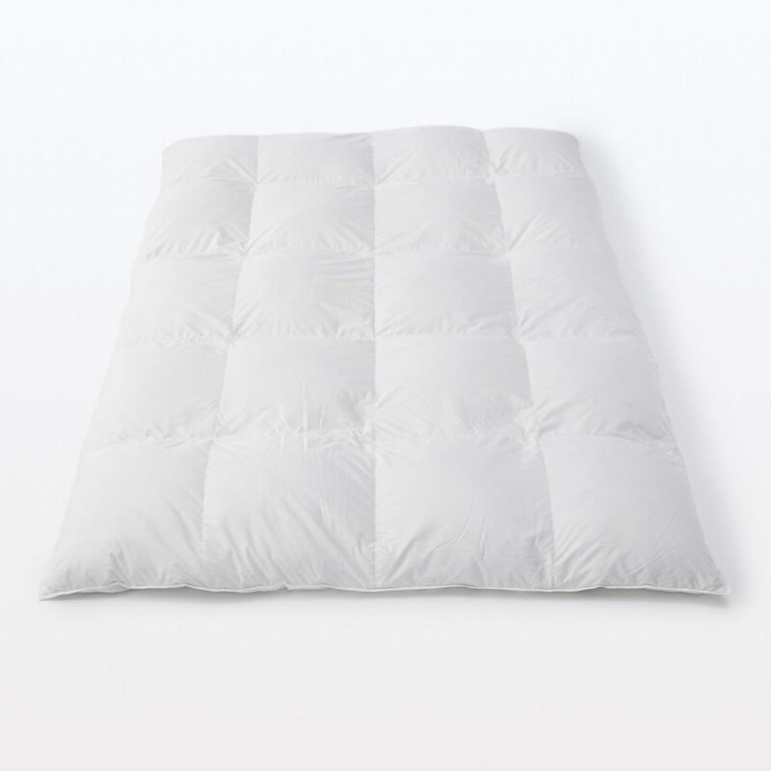 無印　SD 羽毛掛け布団 中厚手　170×210