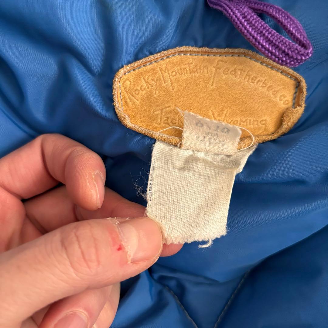 f*5様 70s ロッキーマウンテン ダウンベスト オリジナル ビンテージ