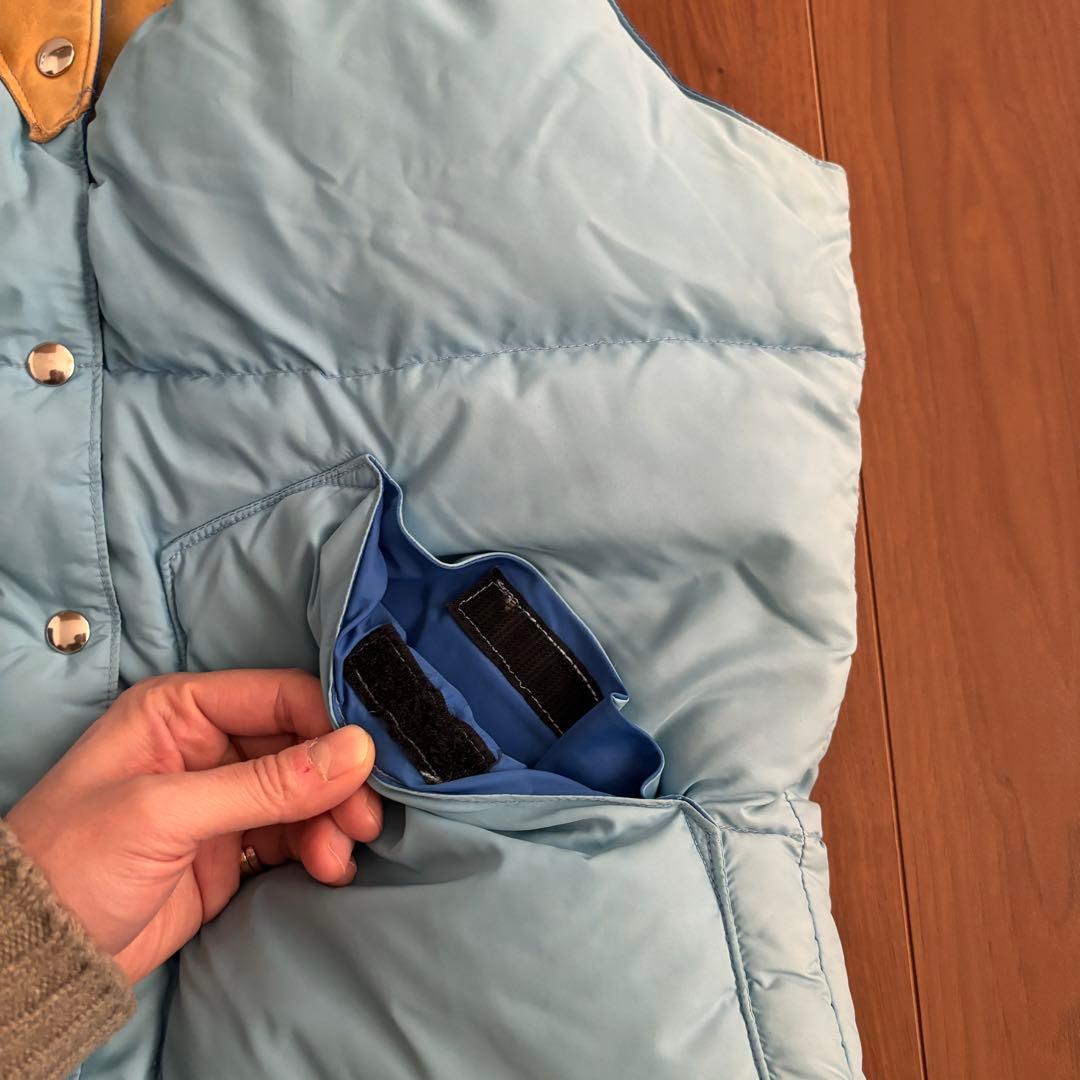 f*5様 70s ロッキーマウンテン ダウンベスト オリジナル ビンテージ