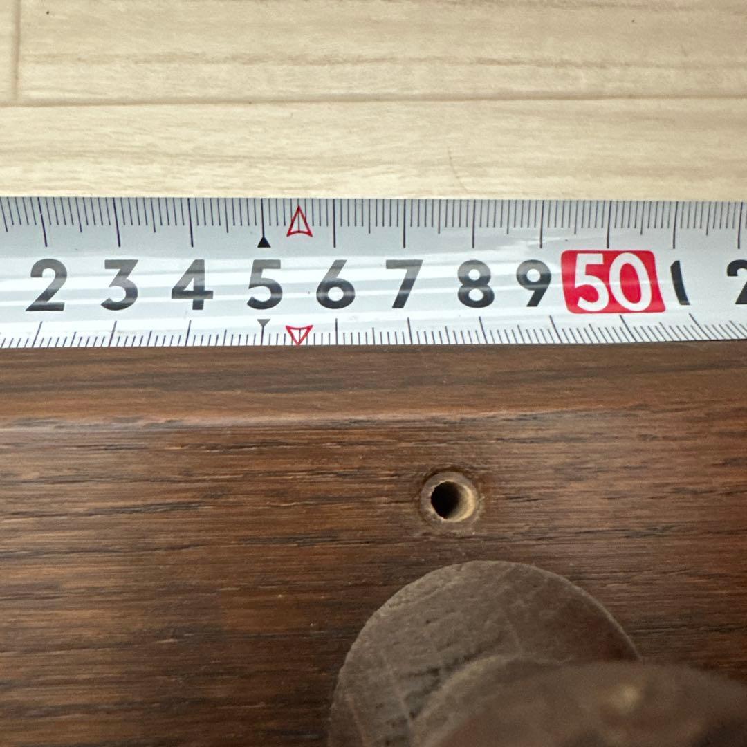 オランダ製 オーク材 ヴィンテージ 壁掛けハンガーラック ウォールハンガーi1※