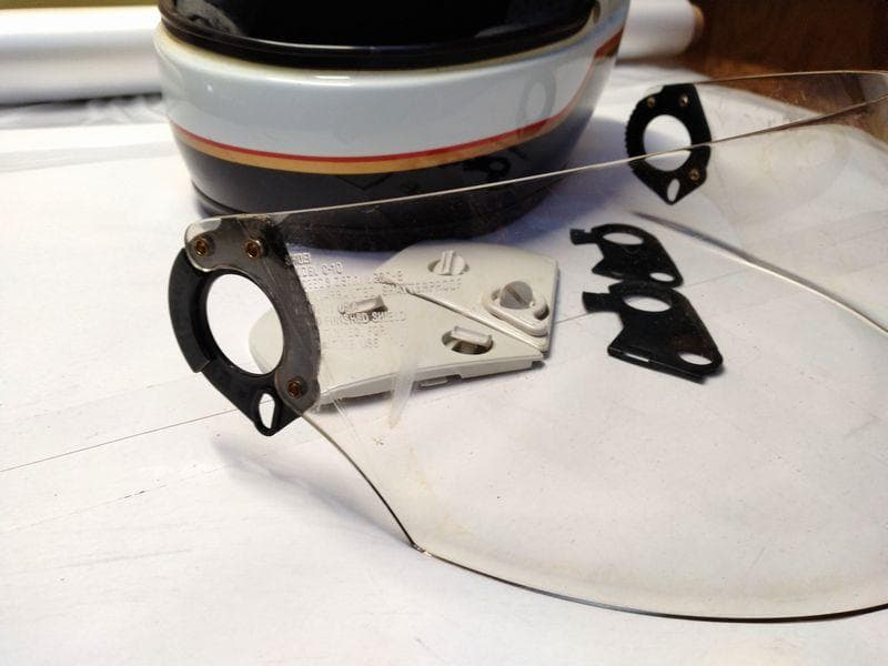 SHOEI RFV KATAYAMA2 片山レプリカ ロスマンズ ヘルメット