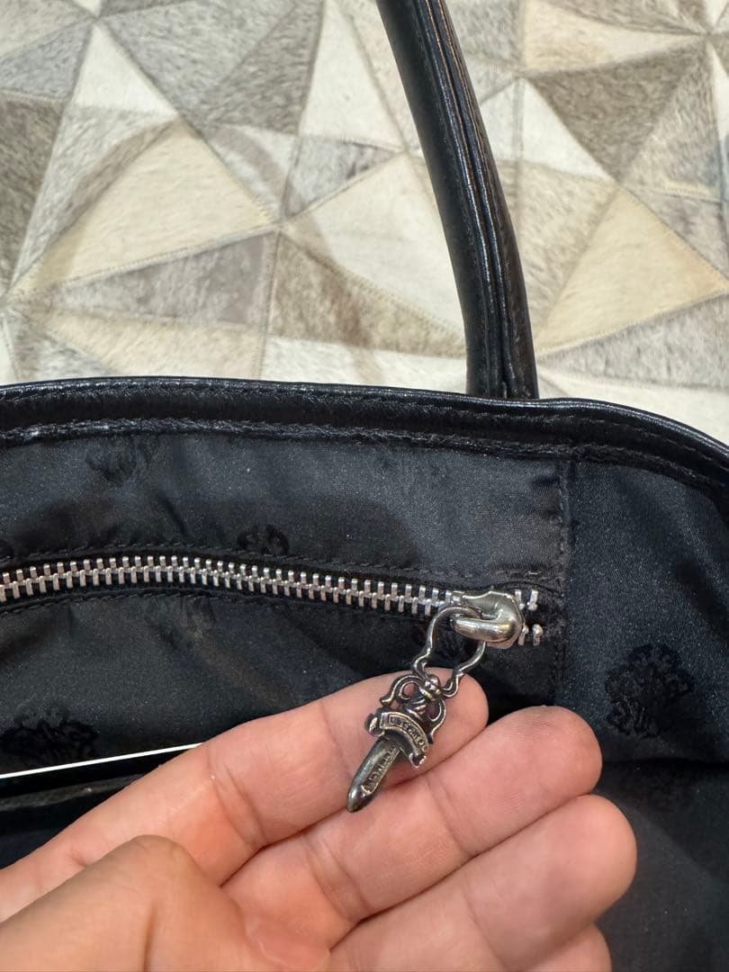Chrome hearts レザートートバッグ　正規店購入　名古屋ラシック