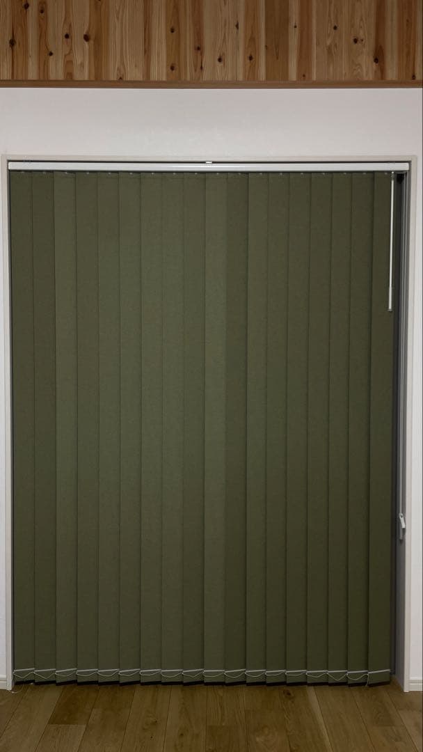 （新品）ニトリ バーチカルブラインド 幅164cm 丈198cm レール付属