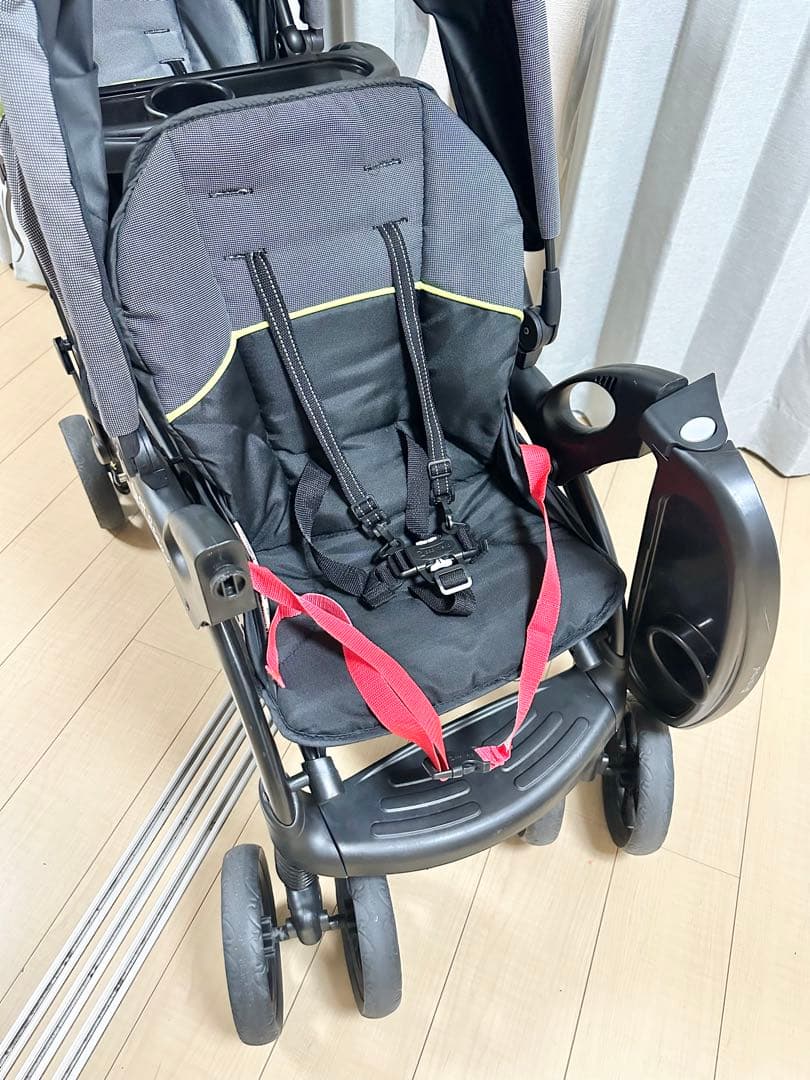 【きいろ】BabyTrend シットアンドスタンド 2人乗り ベビーカー