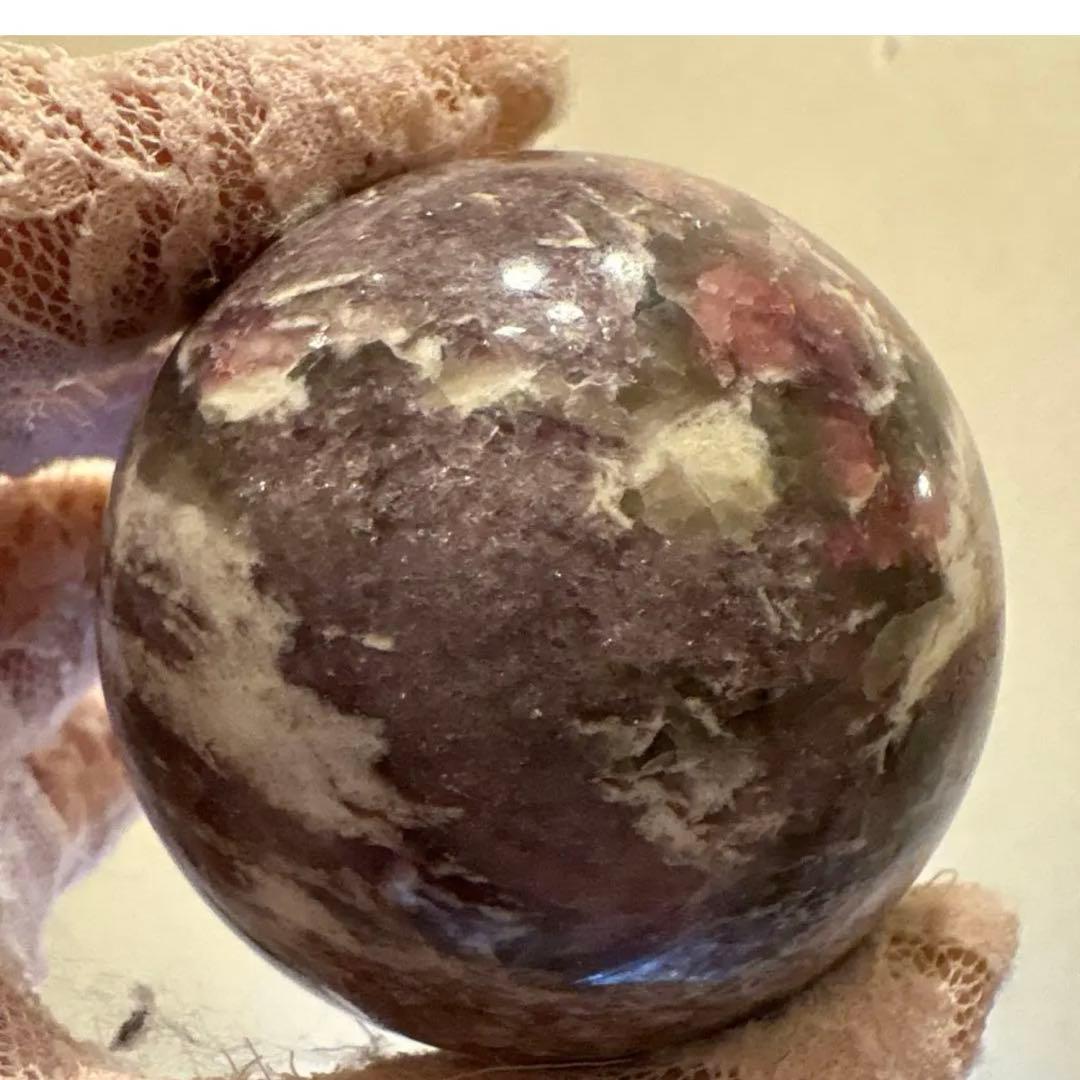 chi-171219様 高品質ピンクトルマリンスフィアレピド共生♡No.1759