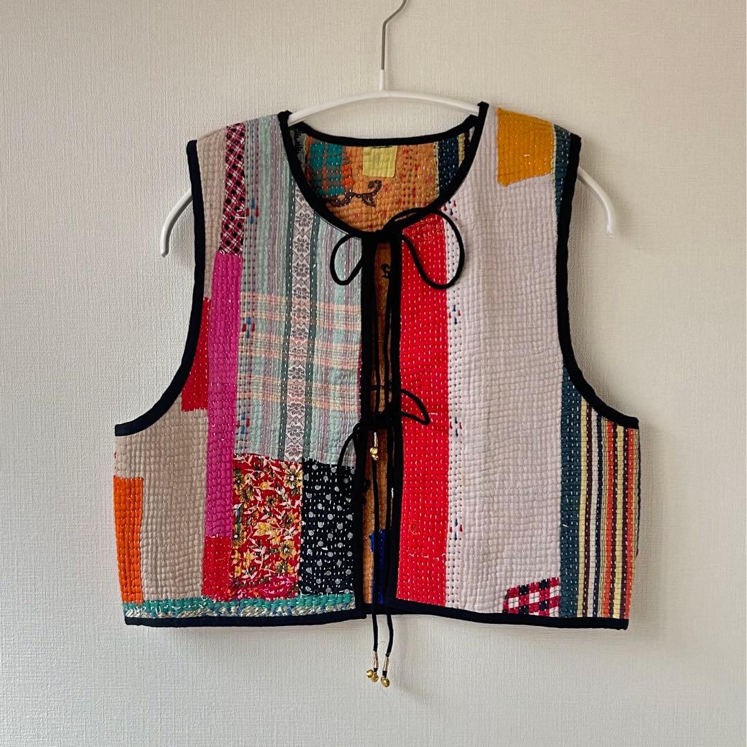 カンタキルトベスト　リバーシブル