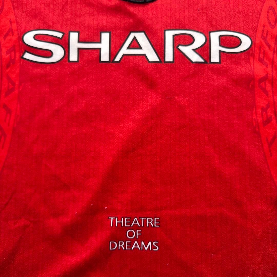 vintageマンチェスターUユニホーム1996-98カントナベッカム　R45.