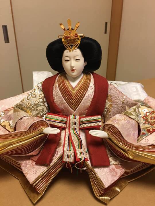 正絹本金帯地 三段飾り