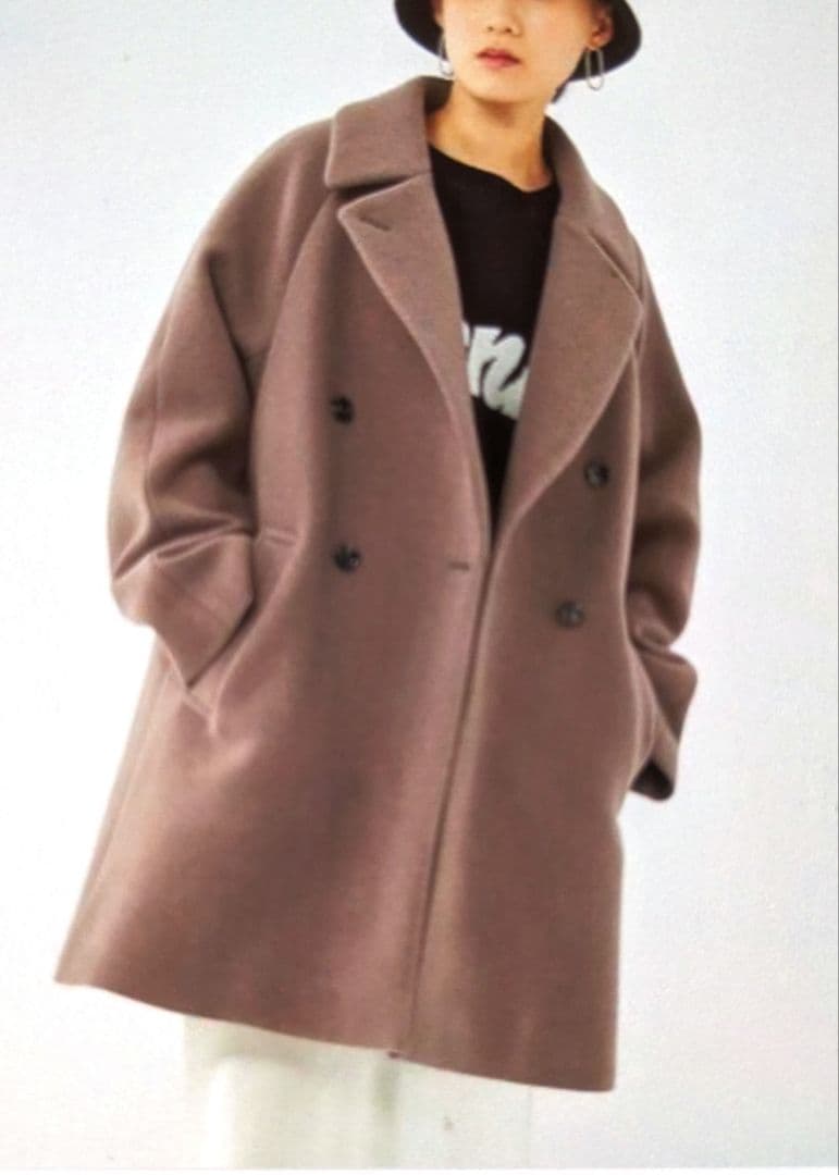 グリーンレーベルリラクシング　SPINTO　ダブルテーラードコート　美品　現行