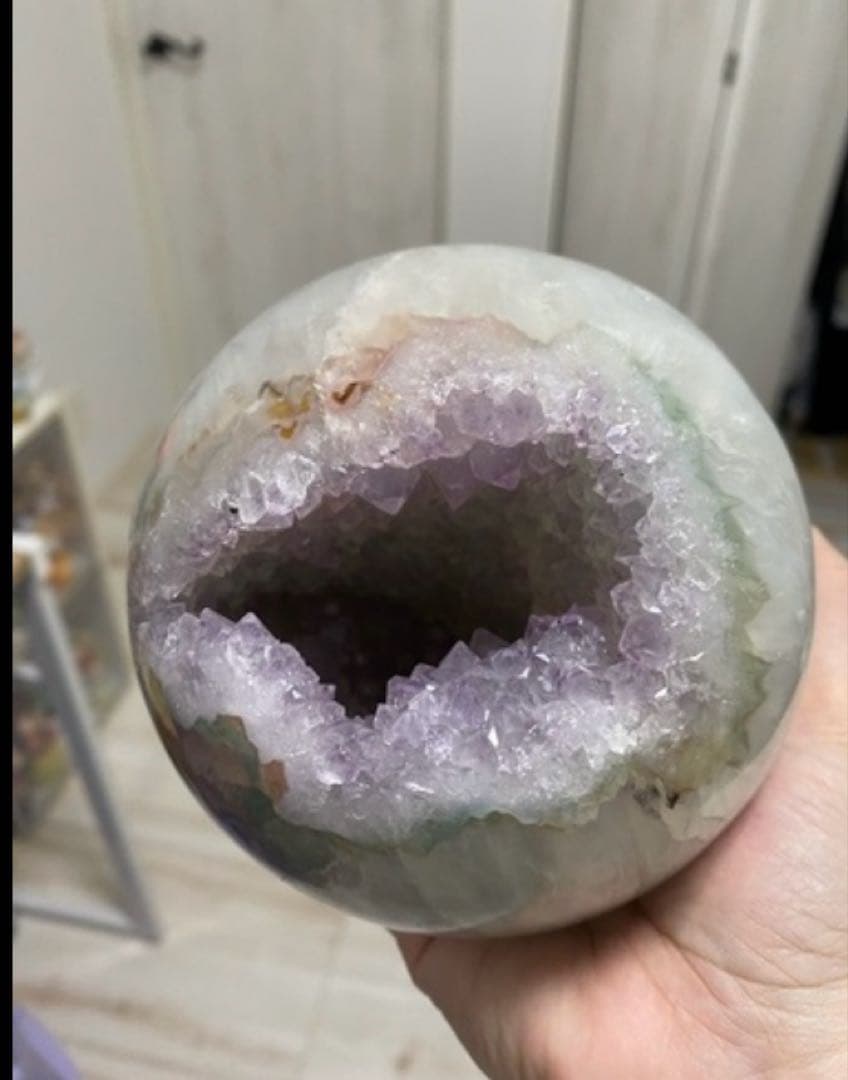 アメジスト　笑口　グリーン