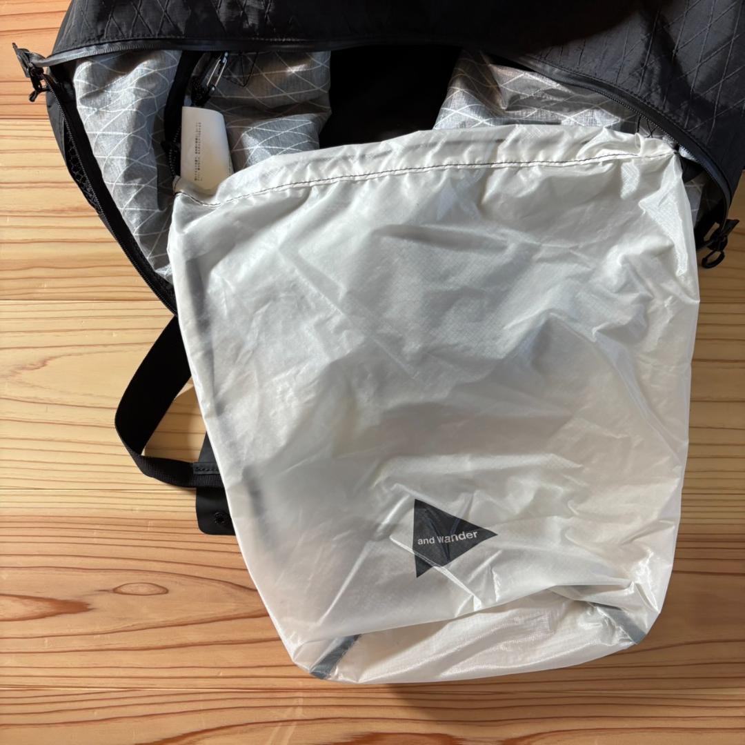 and Wander 2WAY トート ショルダーバッグ 45L