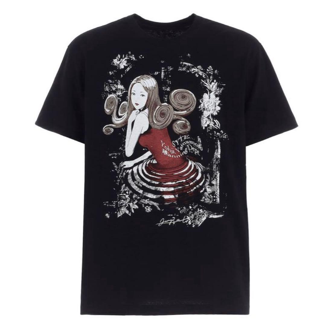 ヨウジヤマモト S’YTE 伊藤潤二 うずまき 桐絵 Tシャツ L YOHJI③