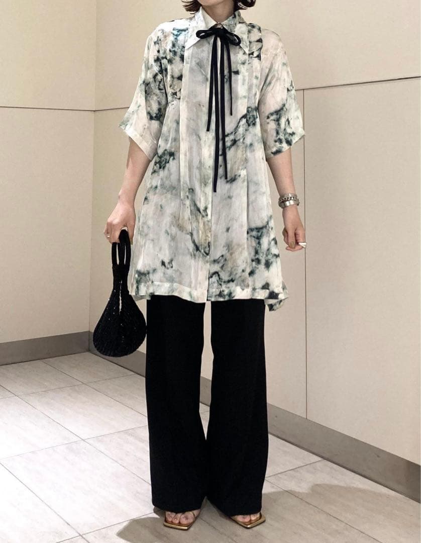 トップス MURRAL ore long shirts