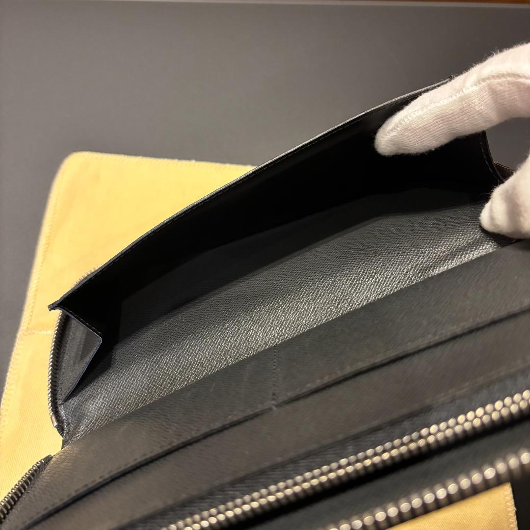 ルイヴィトン（LOUIS VUITTON）、長財布、タイガ、　ジッピー、新品同様