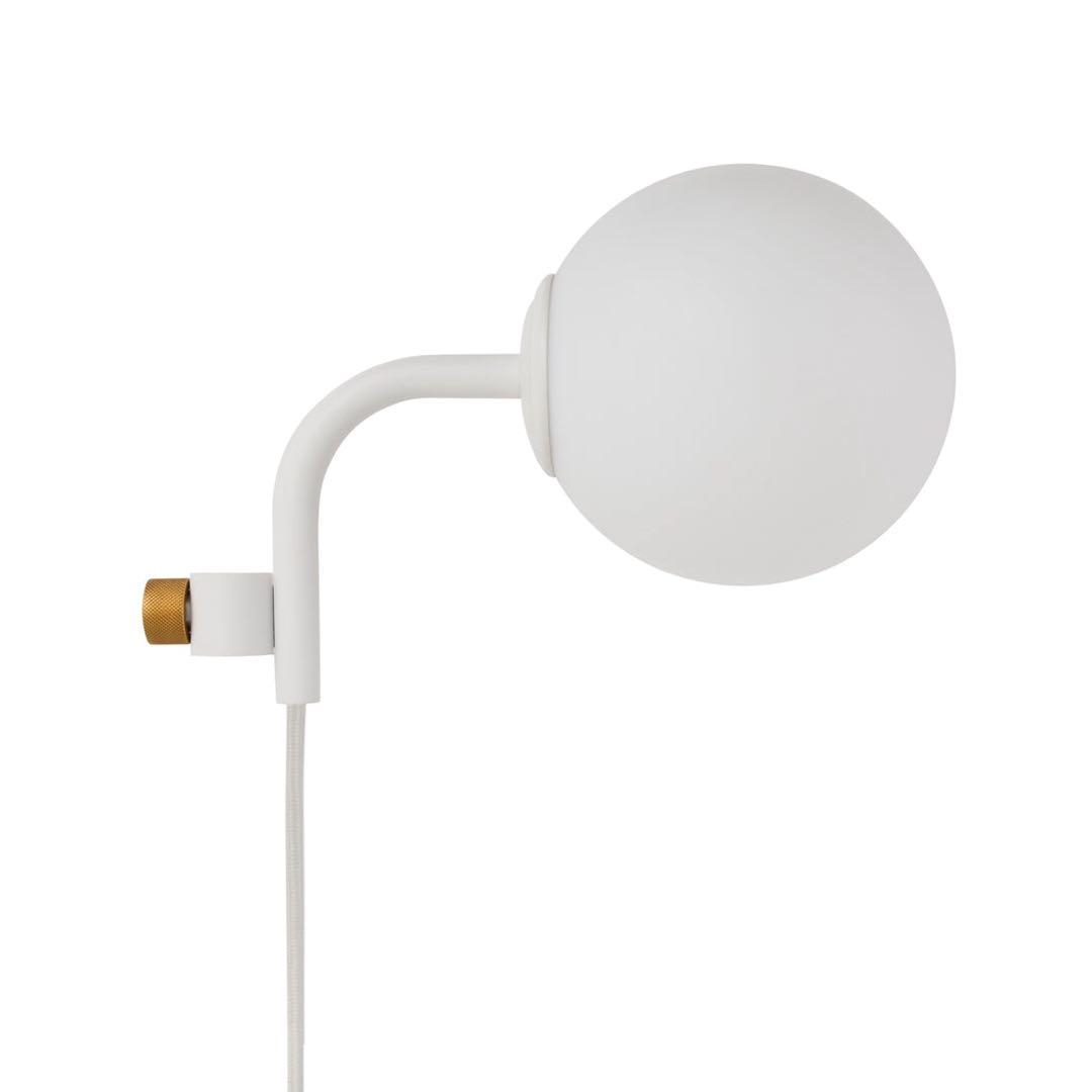 M*U様 DRAW A LINE Ball Lamp White