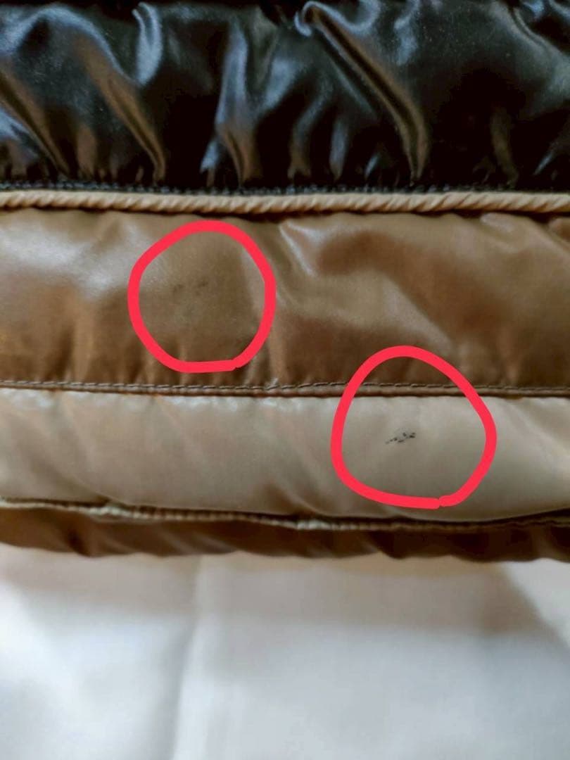 定価　１５万円　モンクレール ダウン　ブラウン系 ショート丈 正規品 レディース